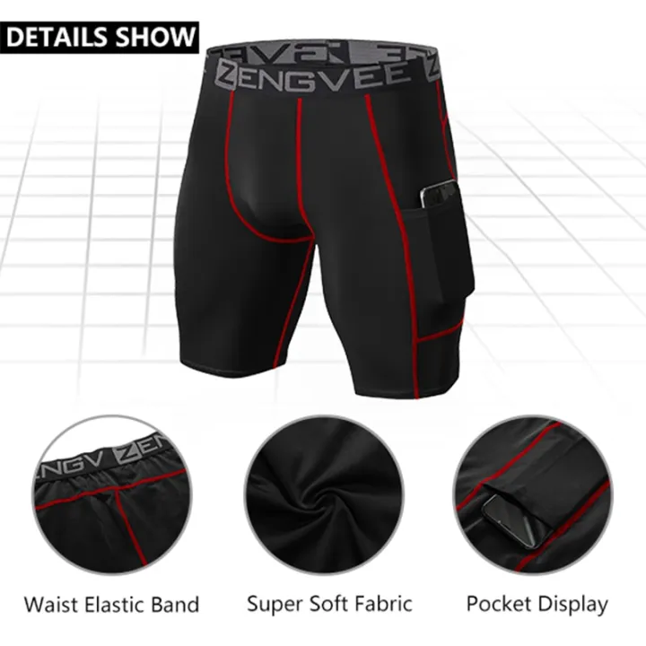 ZengVee%203pcs%20Men's%20Comfy%20Compression%20Shorts,%20Active%20Quick%20Dry%20High%20Stretch%20Base%20Layer%20Sportswear%20For%20Sports%20Gym%20-%20Image%205