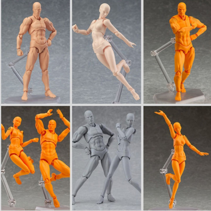1%20Set%20Anime%20Drawing%20Figures%20For%20Artists%20Body%20Action%20Figure%20Model%20Human%20Toy%20Doll%20-%20Image%204