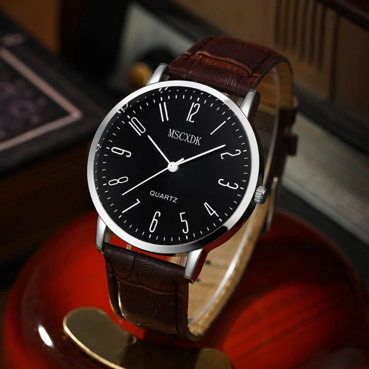 4PCS%20Set%20Fashion%20Mens%20Bracelet%20Watches%20Men%20Business%20Quartz%20Wrist%20Watch%20Male%20Spors%20Casual%20Leather%20Watch%20Reloj%20Hombre%20-%20Image%203
