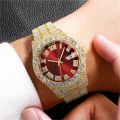 (New) montres brand men watches top luxury men's watch fashion Diamond stainless calendar mens clock auto quartz male watch Relojes. 