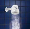 Instant Hot Water Shower Head - Blue. 