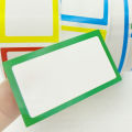 250pcs Waterproof Blank Self Adhesive Assorted Removable Label Stickers Name Tag Bottle File Document School Supplies. 