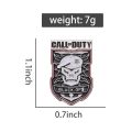 Game Badge Skull Brooch Call Of Duty Enamel Pin Creative Punk Style Lapel Pin Badge Jewelry Decoration Gifts for Friend. 