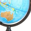 20cm Blue Ocean World Globe Map With Swivel Stand Geography Educational Toy Gift. 