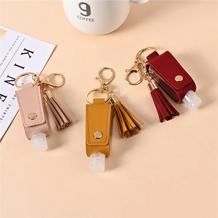 Tassel%20Hand%20Sanitizer%20Compact%20Leather%2030ML%20Keychain%20Holder%20Flip%20Travel%20Bottle%20For%20On%20The%20Go%20Traveling%20Outdoor%20Activities%20Use%20-%20Image%207