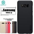Nillkin { Galaxy S8 } Super Frosted Shield Matte cover case for Samsung Galaxy S8 SmartPhone Back Case - Black. 
