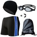 Swimming Trunks Men's plus Size Boxer Anti-Embarrassment300Jin Beach Loose Overweight Man Fat Man Hot Spring Swimming Trunks Suit.
