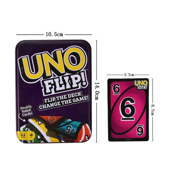 UNO%20Wild%20/%20UNO%20Flip%20/%20DOS%20Iron%20Box%20Game%20Classic%20-%20Image%206