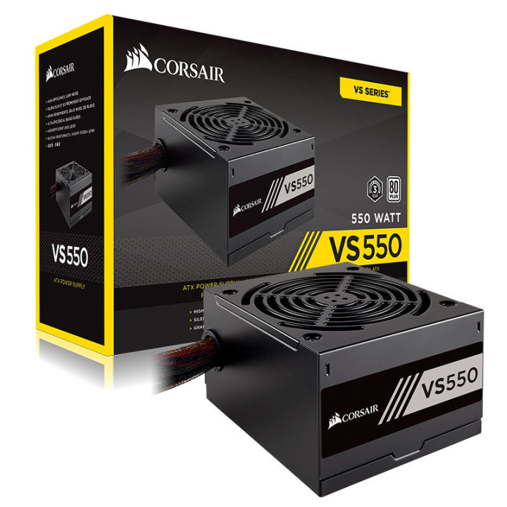 Corsair VS Series VS550 550W Non-Modular Power Supply