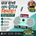 FITNESS WORLD - Rebound AB Roller 6 Wheel for Abdominal Exercises with Knee Pad , Elbow Support, Phone Holder for Home Gym Strength Workouts.
