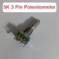 3 Pin Leads Multi-Turn UNIVERSAL Single Gang Linear Taper Rotary Potentiometer Switch Volume Potentiometer. 