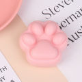 New Models Small Cat Paw Cute Pink Cat Foot Slow Rebound Wet Soft Suction Finger Pinch Decompression Squishy Toy Release Toys.