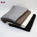 Black, Grey, White, Brown, Knitted Fabrics Zigzag Design Premium Scarf Muffler.