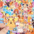 10/30/50pcs Cute Pokemon Eevee Anime Cartoon Stickers Laptop Car Motorcycle Luggage Suitcase Classic Toy Funny Decal Kid Sticker. 