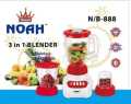 NOAH 3 in 1 Blender B-888 1.8L. 