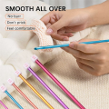 1 Set Tunisian Crochet Hooks Set 11 Packs Tunisian Crochet Hook Afghan Aluminum Crochet Needle(2Mm to 8Mm). 