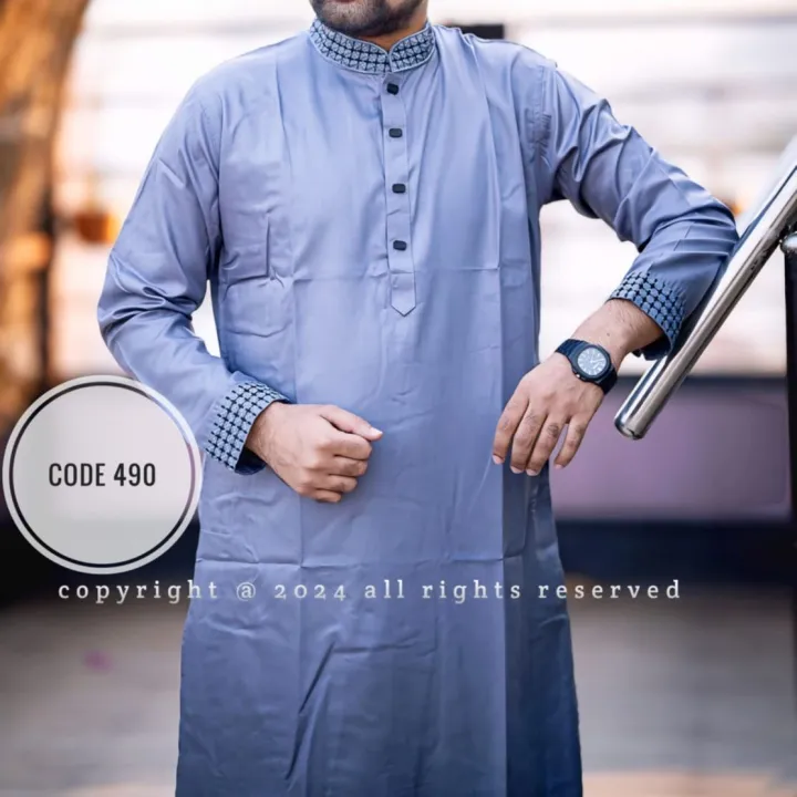 Premium%20Soft%20Cotton.%20Exclusive%20New%20Panjabi%20Design.Stylish%20and%20Trendy%20Panjabi%20for%20Men.%20-%20Image%202