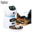 Smart Automatic Pet Feeder With Voice Record Stainless Steel LCD Screen Timer For  Food Bowl  Food Dispenser Pet Bowl - 3.5L Robot feeder. 