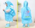 Fashion New Children Kids Raincoat Girls Boys Rain Coat Poncho Jacket Outdoor Student Rainwear With School Bag Position.