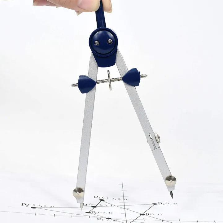 JAERBEE%209Pc%20Geometry%20Set%20Metal%20Compass%20Geometry%20Precision%20Tool%20for%20Student,%20Circle%20Drawing%20Tool%20and%20Architecture%20Drafting%20Kits%20-%20Image%204