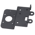 Extruder Support Plate, Corrosion Resistant Aluminum Alloy Easy To Install Strong Compatibility Replacement Good Strength Extruding Backplate for CR10 for MK8. 