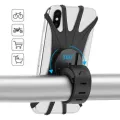 Handlebar Phone Holder Anti-Shock Soft Silicone for Xiaomi M365 Electric Scooter Accessories 360 Rotation Phone Supporter. 