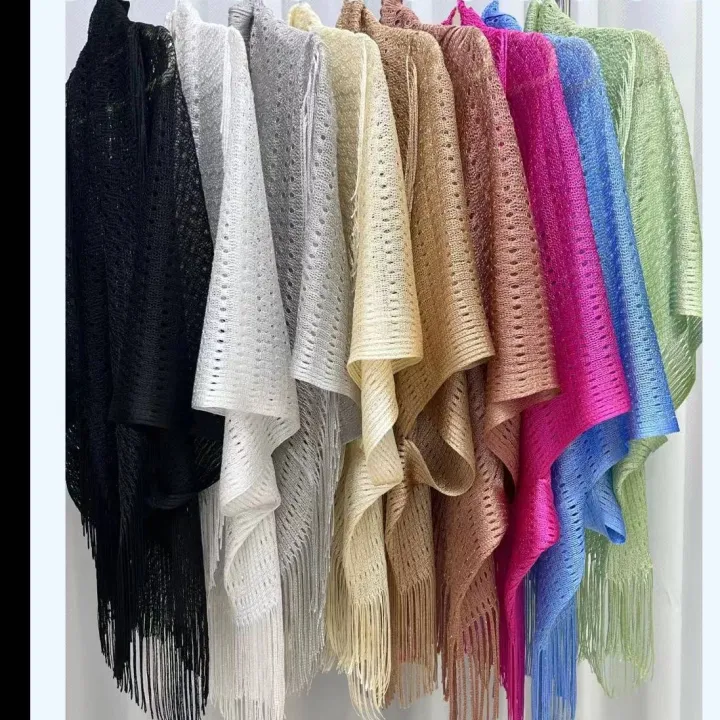 Cross-border%20e-commerce%20mesh%20bright%20silk%20sunscreen%20shawl%20clothes%20popular%20capes%20spring%20and%20summer%20fashion%20versatile%20thin%20models%20-%20Image%204