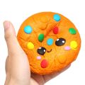 Squishy Kawaii Biscuit Chocolate Cake Bean Cookie Squishi Stress Relief Scented Squishies Slow Rising Food Toys. 