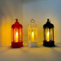 1 Pcs Acrylic Antique LED Hurricane Lantern Lamp, Wall Hanging Led String Light Holder for Wall Home, Drawing, Living Room, Bedroom, Restaurant, Wall Decor for Christmas.