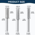 NAMUNY 18Pcs Diamond Chainsaw Sharpener Bits,3 Size Stone Chain Saw Chainsaw Sharpener Tool for Chain Saw Stone Jewelry Wood.