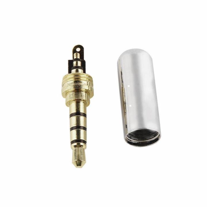 TE%204%20Pole%203.5mm%20Male%20Repair%20Headphone%20Jack%20Plug%20Metal%20Alloy%20Audio%20Soldering%20-%20Image%205
