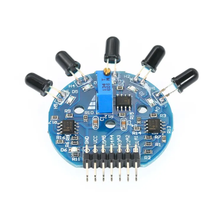 KOGEEK%20Sensor%20Module%205%20Channels%20Fire%20Sensor%20Module%2014-Pin%20Fire%20Fighting%20Light%20Detection%20-%20Image%202