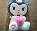 Sanrio Plushies Toys 30/45/60cm Kuromi Cinnamonroll Hearts Series Stuffed Plush Dolls Cute Soft Plushy Christmas Gifts For kids. 