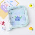 Kawaii Zipper Kpop Photocards Binder Mini Photo card Holder Idol Pictures Collect Book Album Journal Notebook School Stationery.