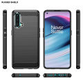 One Plus Nord CE 5G High Quality Carbon Fiber Camera Protection  Soft Mobile Back Cover Black Color For One Plus Nord CE 5G. 