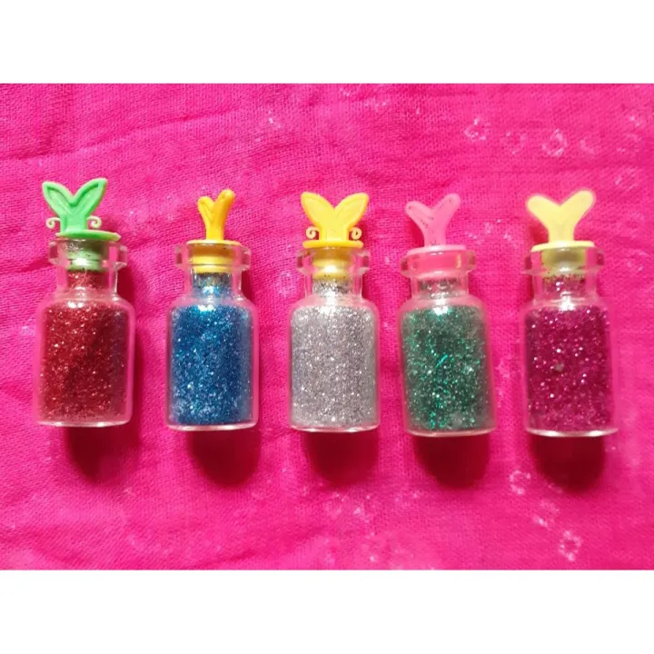 Glitter for Crafting - 5 Bottles