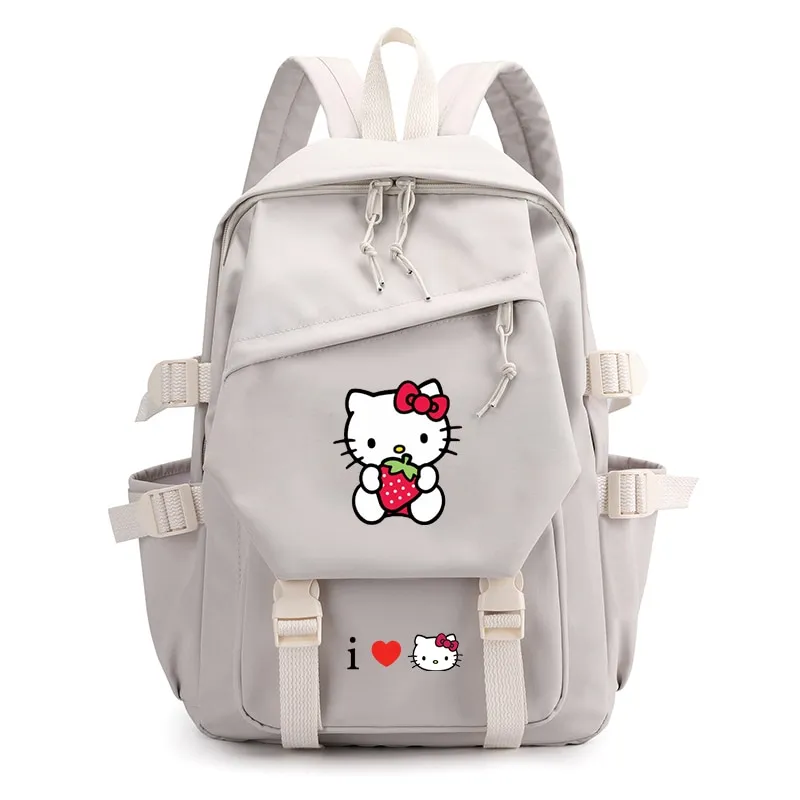 Sanrio Hello Kitty Kawaii Women Bagpack Teenagers Travel Backpack