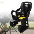 Kids Bike Seat with Backrest Rear Child Carrier for Most Rear.