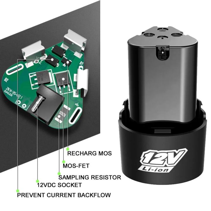 NEW%20Universal%2012V%201500mAh%203000mAh%20Battery%20Rechargeable%20Lithium-Ion%20for%20Electric%20Screwdriver%20Drill%20Mini%20Angle%20Grinder%20Tool%20-%20Image%205