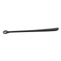 18.5inch Plastic Extra Long Handle Shoe Horn Shoehorn Flexible Easy Sturdy Slip Aid, 1x Black. 