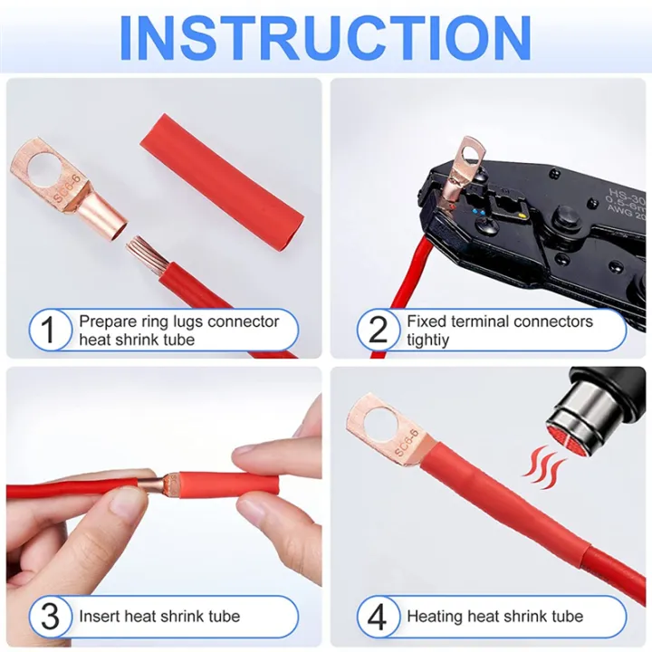 240Pcs%20Copper%20Wire%20Lugs%20Battery%20Terminals%20Battery%20Cable%20Ends%20-%20Image%204