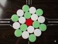 Carrom Board Coins - 4 M M Thake 5 M M Goti.