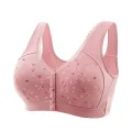 Rosy Fair Front Closure Bra for Seniors - Elegant and Comfortable Design.