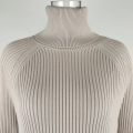 White Knitted Dress Turtleneck Long Sleeve Oversized Sweater Dress Female Fashion Short Autumn Winter Dresses For Women 2023.