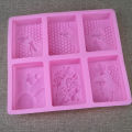 Silicone Soap Mold for Honey Bee Handmade soap.