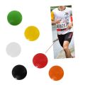 【Upgrade Your Style】 4pcs Marathon Race Number Magnetic Race Bib Holders Running Fix Clips Number Belt Cloth Buckle Triathlon Run Cycling Accessories. 