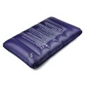 Inflatable Pillow Camping Travel Pillow Squared PVC Flocked Fabric Air Pillow for Camping Hiking.
