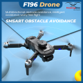 F196 Obstacle Avoidance Sensor Brushless Drone with 4K HD Dual Camera WIFI FPV Brushless Motor Stabilize Mode Electric Professional Drone.