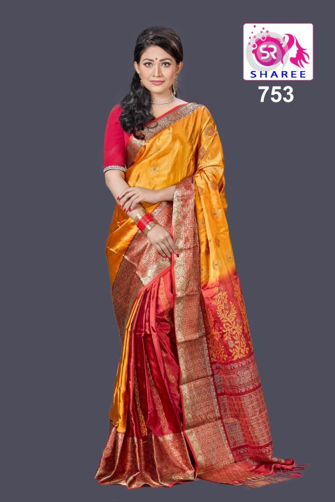 Tangail%20Tat%20Eye%20catching%20design%20with%20exclusive%20collection%20Soft%20Silk%20Sharee%20-%20Image%203