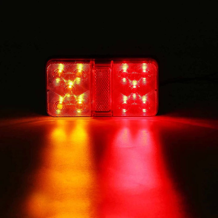 2Pcs%2012V%2010LED%20Waterproof%20Truck%20Trailer%20Truck%20Tail%20Light%20Indicator%20-%20Image%203